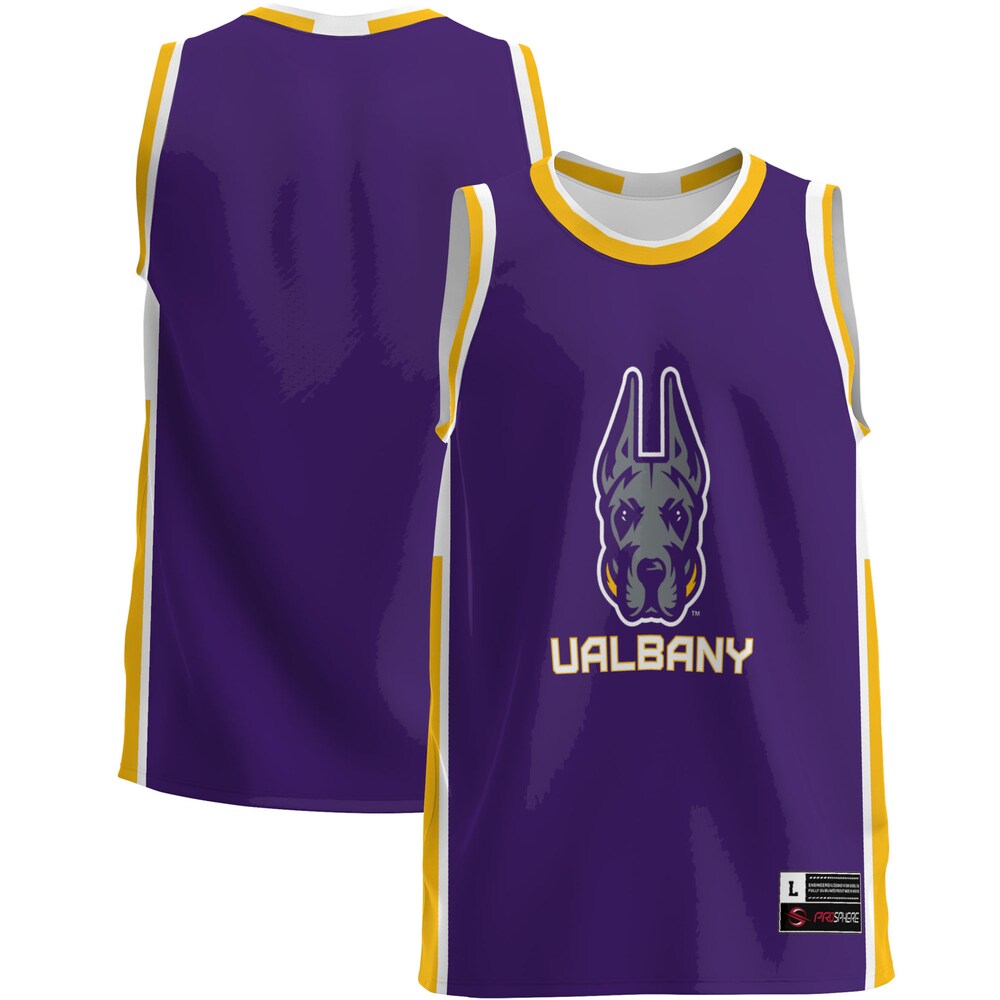 Ualbany Great Danes 1921 Lightweight Gameday Greats Purple Basketball Jersey product image