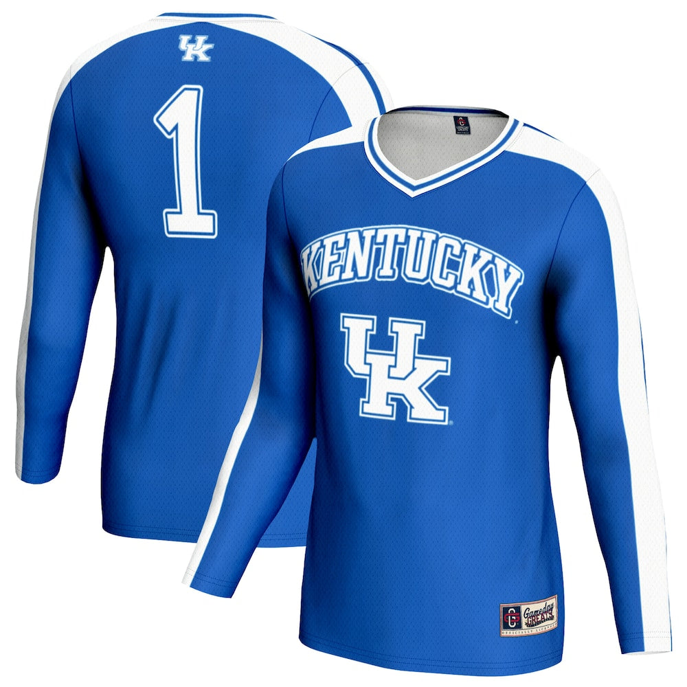 Kentucky Wildcats 1923 Lightweight Gameday Greats Royal Football Jersey product image