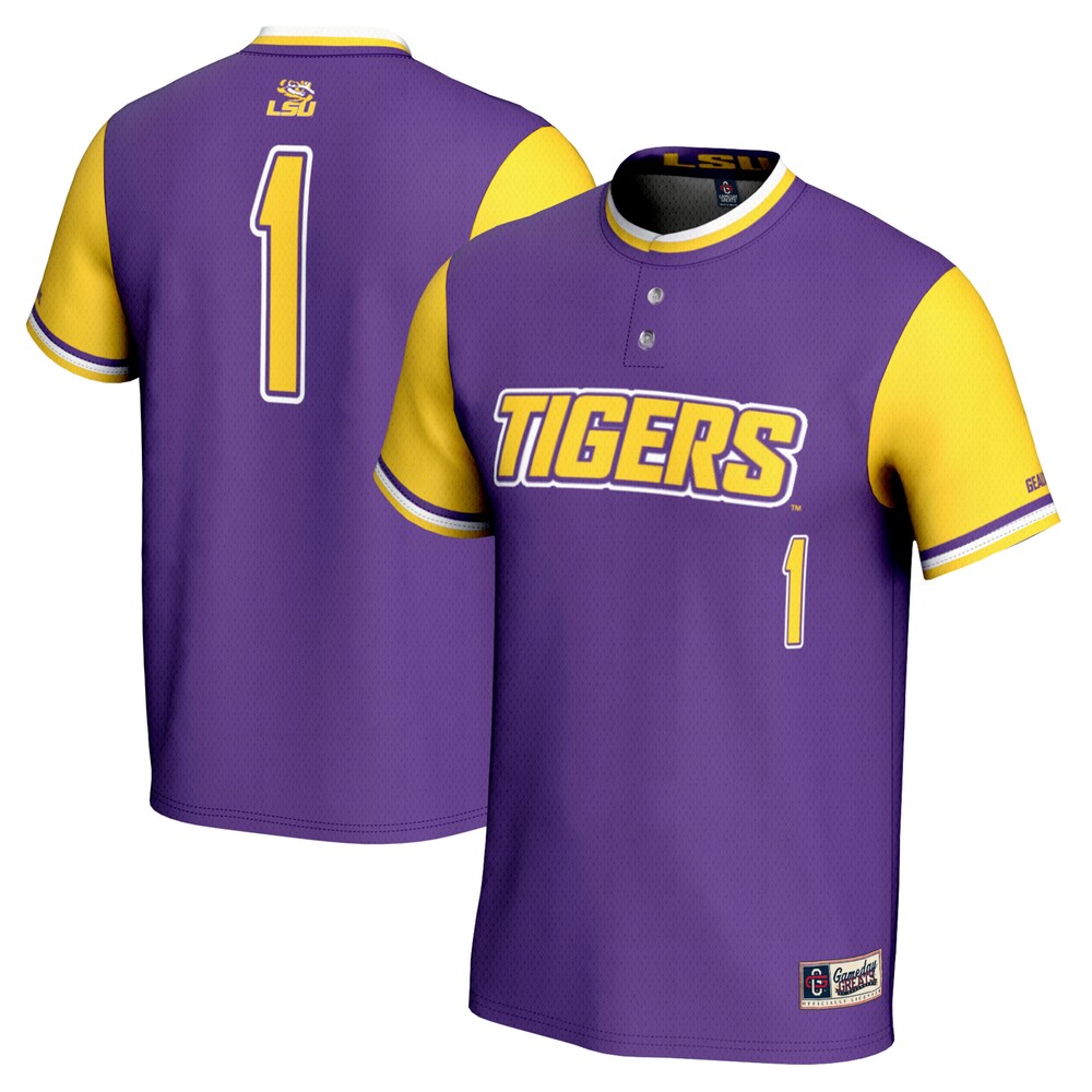 LSU Tigers 1903 Lightweight Gameday Greats Purple Football Jersey product image