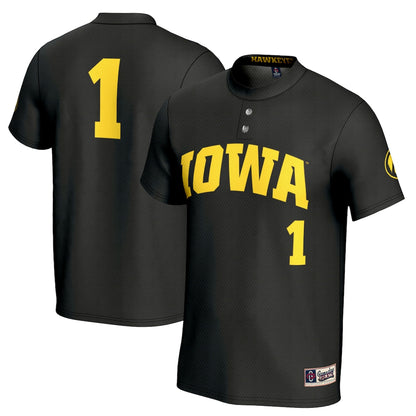 Iowa Hawkeyes 1929 Lightweight Gameday Greats Black Football Jersey product image