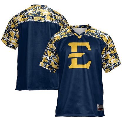 Etsu Buccaneers 1901 Gameday Greats Navy Football Jersey product image