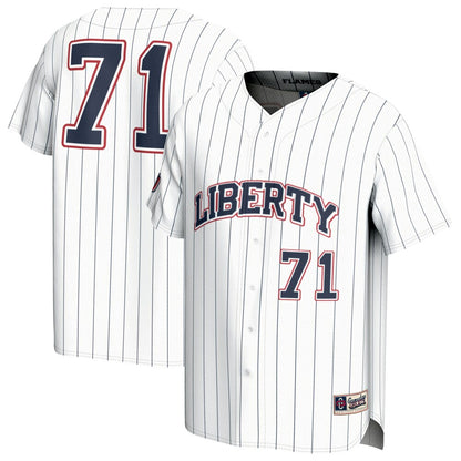 Liberty Flames 1949 Lightweight Gameday Greats White Baseball Jersey product image