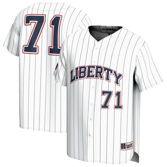 Liberty Flames 1949 Lightweight Gameday Greats White Baseball Jersey product image
