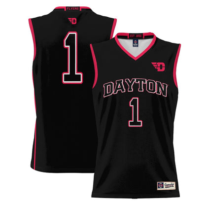 Dayton Flyers 1925 Lightweight Gameday Greats Black Basketball Jersey product image
