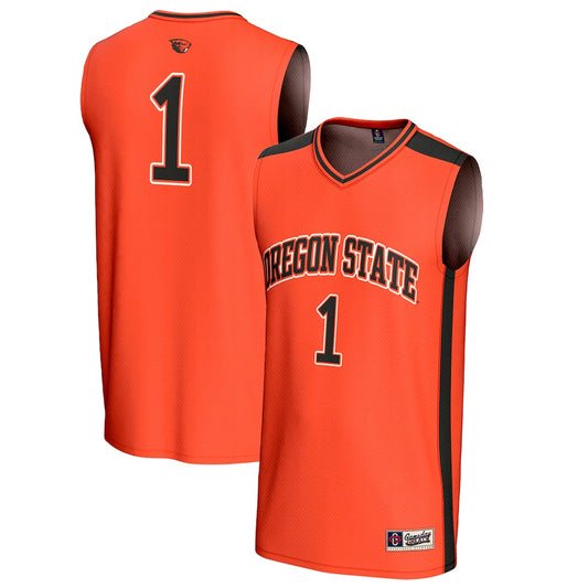 Oregon State Beavers 1979 Lightweight Gameday Greats Orange Basketball Jersey product image