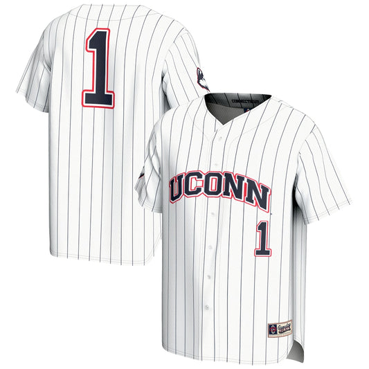 Uconn Huskies 1974 Lightweight Gameday Greats White Baseball Jersey product image