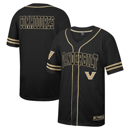 Vanderbilt Commodores Black Baseball Jersey product image