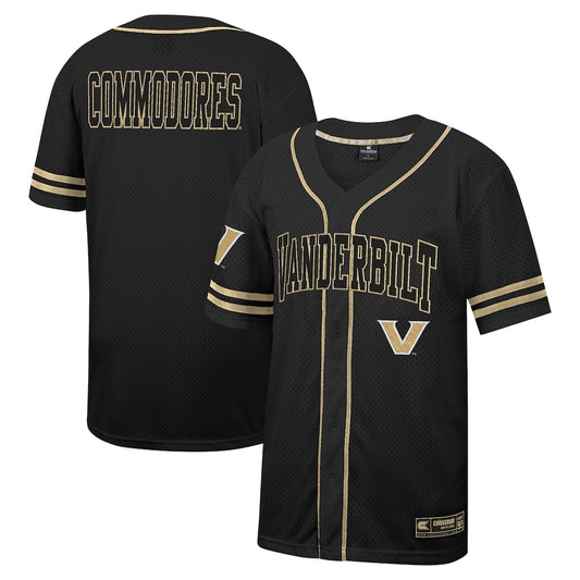 Vanderbilt Commodores Black Baseball Jersey product image