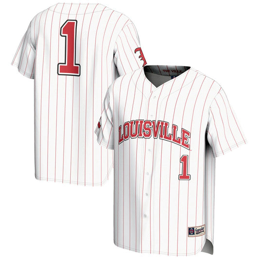 Louisville Cardinals Lightweight Gameday Greats White Baseball Jersey product image