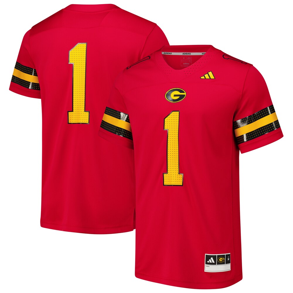 Grambling Tigers #1 Premier Red Football Jersey product image