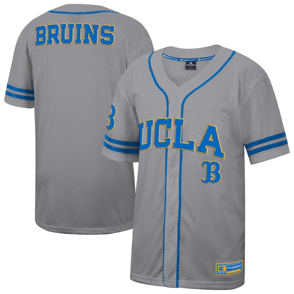 UCLA Bruins Gray Baseball Jersey product image