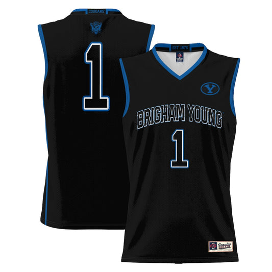 BYU Cougars Lightweight Gameday Greats Black Basketball Jersey product image