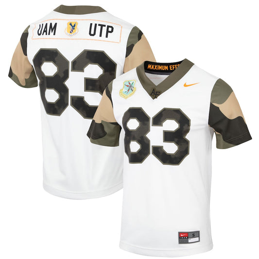 Air Force Falcons #83 Replica Game White Football Jersey product image