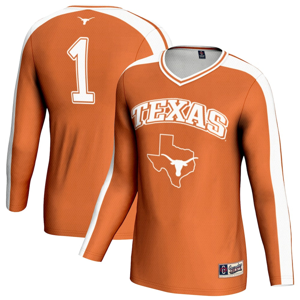 Texas Longhorns Lightweight Gameday Greats Orange Football Jersey product image