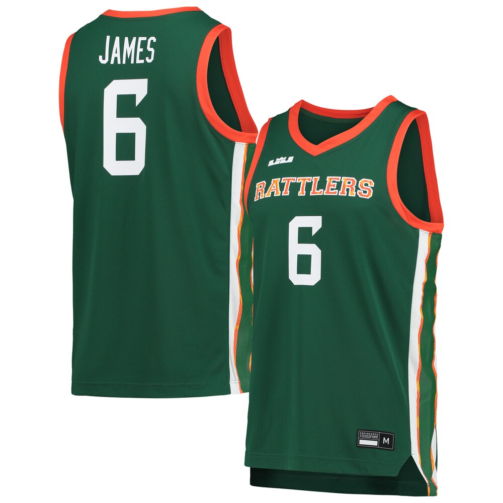 Florida A&m Rattlers Replica Green Basketball Jersey product image