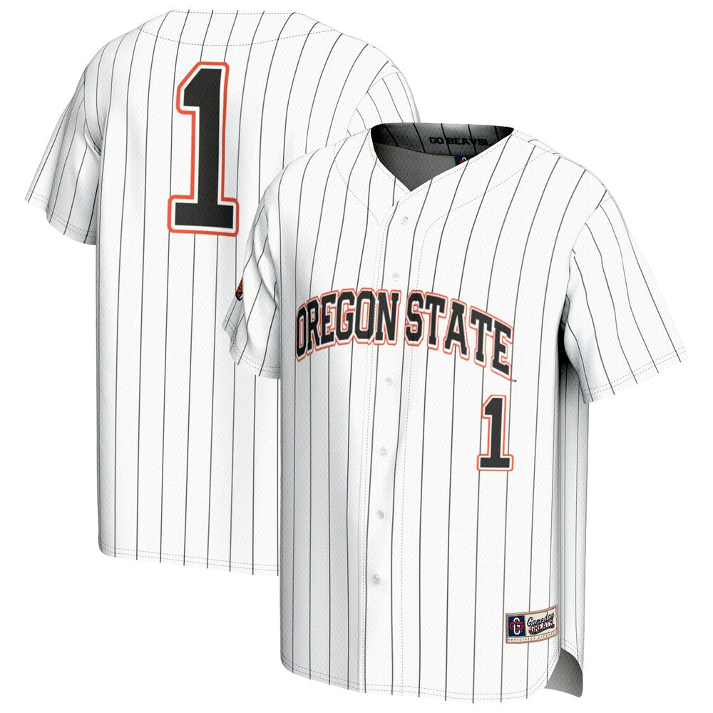 Oregon State Beavers Lightweight Gameday Greats White Baseball Jersey product image