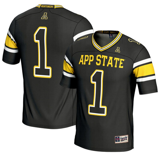 Appalachian State Mountaineers Gameday Greats Black Football Jersey product image