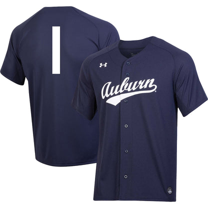 Auburn Tigers Replica Navy Baseball Jersey product image