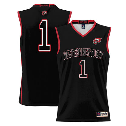 Western Kentucky Hilltoppers Lightweight Gameday Greats Black Basketball Jersey product image