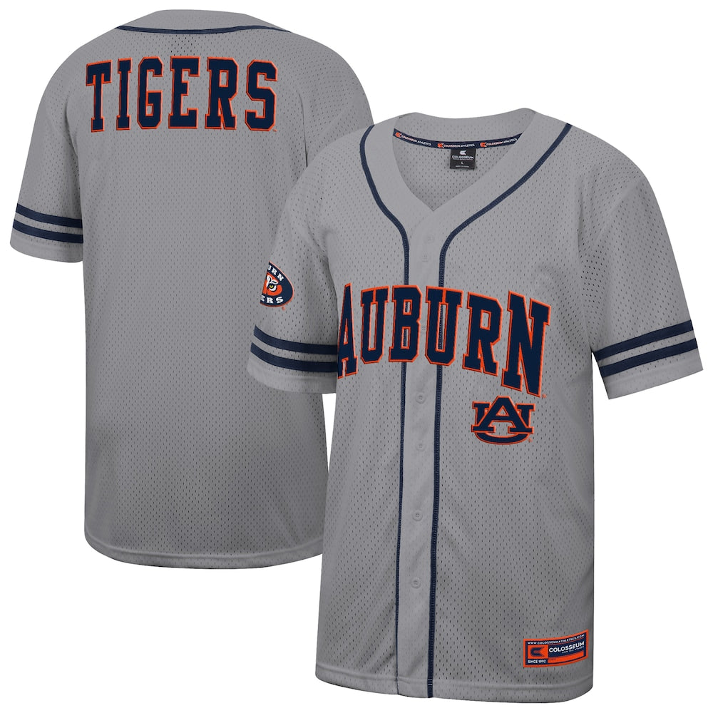 Auburn Tigers Gray Baseball Jersey product image