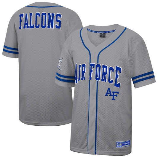 Air Force Falcons Gray Baseball Jersey product image