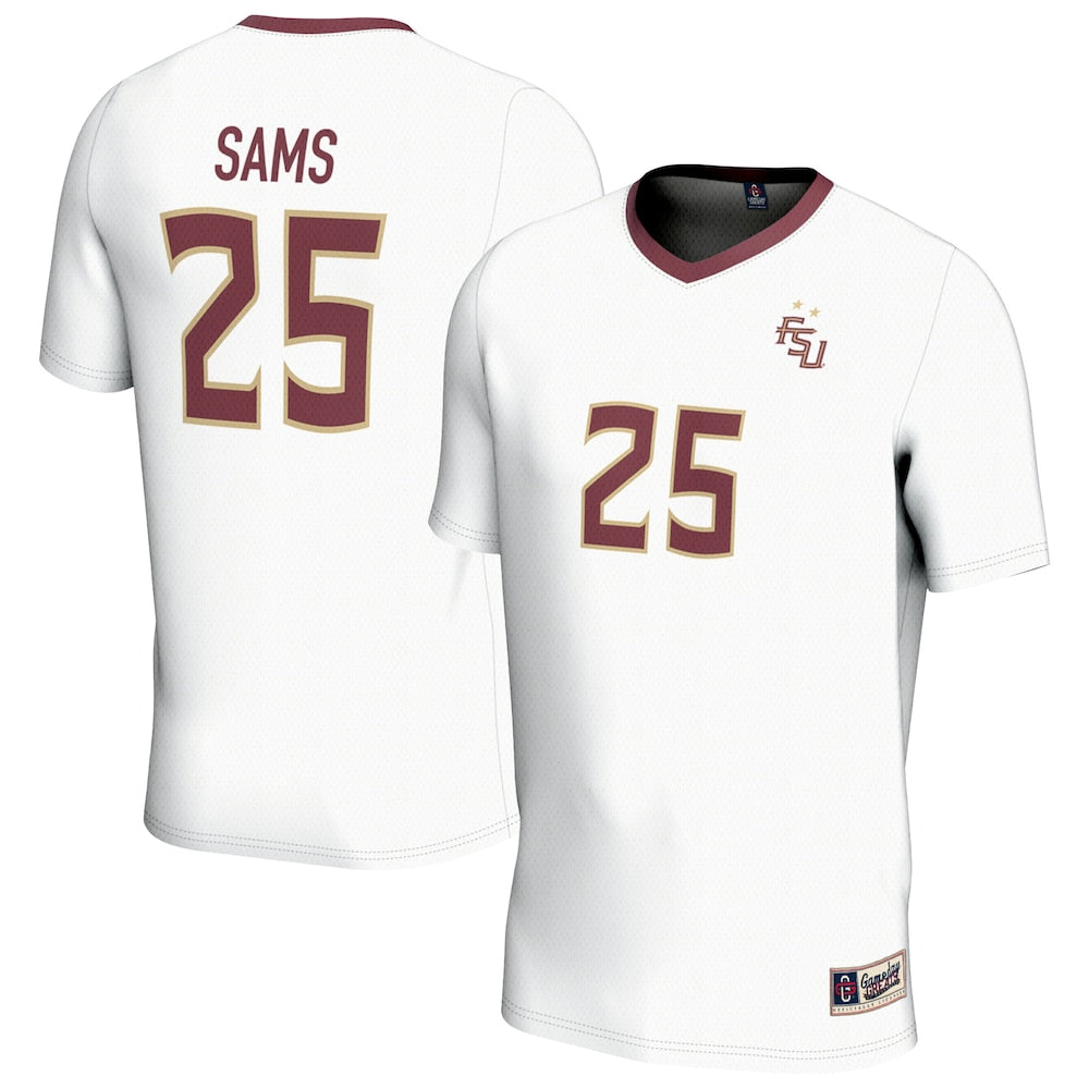 Florida State Seminoles White Soccer Jersey product image