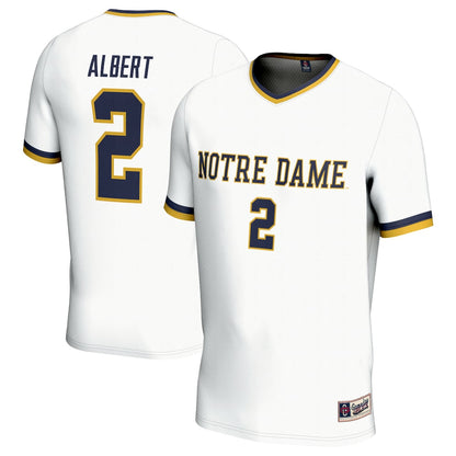 Notre Dame Fighting Irish Lightweight Gameday Greats White Soccer Jersey product image