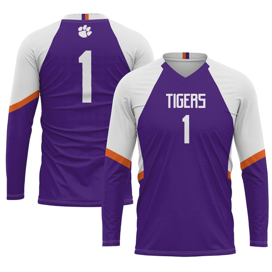 Clemson Tigers Lightweight Gameday Greats Purple Football Jersey product image