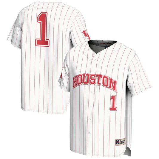 Houston Cougars Lightweight Gameday Greats White Baseball Jersey product image