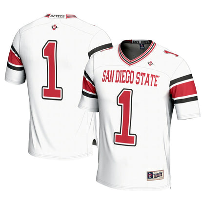 San Diego State Aztecs Gameday Greats White Football Jersey product image