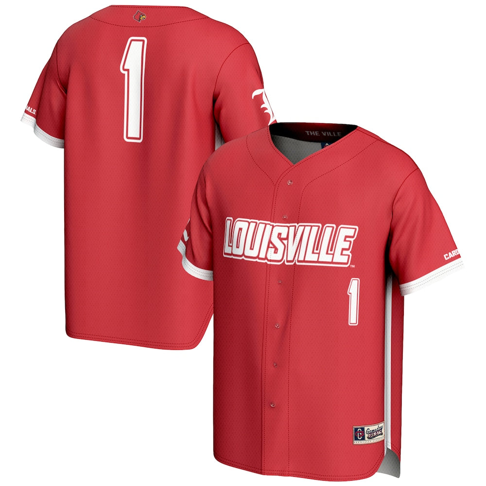 Louisville Cardinals Lightweight Gameday Greats Red Baseball Jersey product image