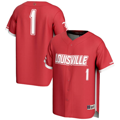 Louisville Cardinals Lightweight Gameday Greats Red Baseball Jersey product image