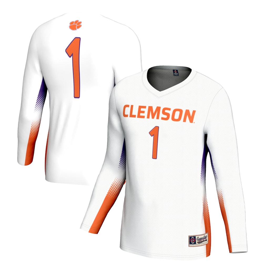 Clemson Tigers Lightweight Gameday Greats White Football Jersey product image