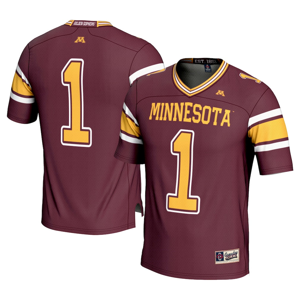 Minnesota Golden Gophers Gameday Greats Maroon Football Jersey product image