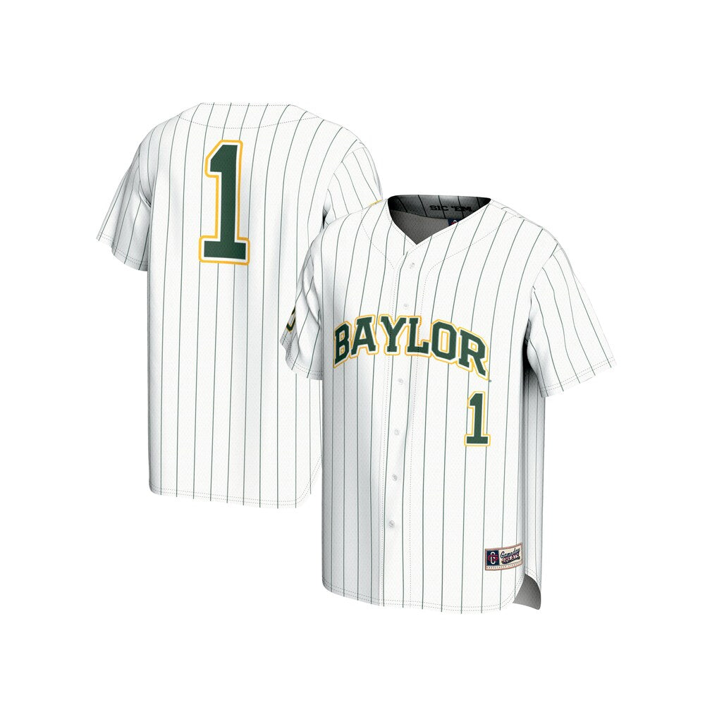 Baylor Bears Lightweight Gameday Greats White Baseball Jersey product image