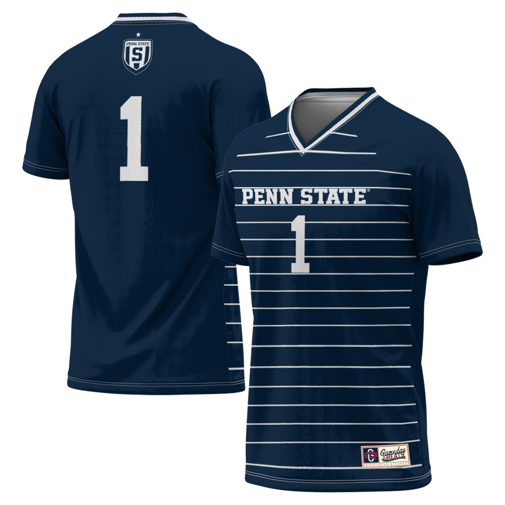 Penn State Nittany Lions Lightweight Gameday Greats Navy Soccer Jersey product image