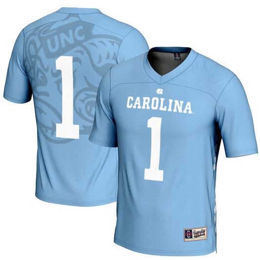North Carolina Tar Heels Lightweight Gameday Greats Blue Football Jersey product image