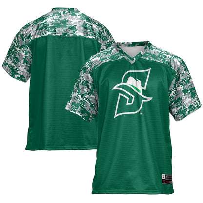 Stetson Hatters Gameday Greats Green Football Jersey product image
