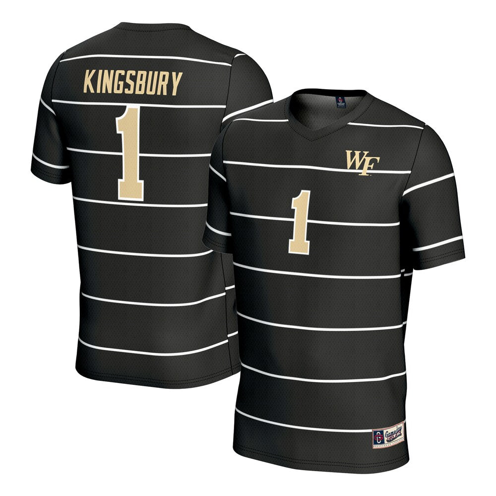 Wake Forest Demon Deacons Gameday Greats Black Soccer Jersey product image