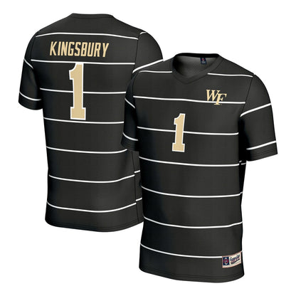 Wake Forest Demon Deacons Gameday Greats Black Soccer Jersey product image