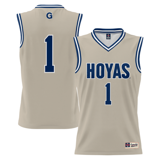 Georgetown Hoyas Lightweight Gameday Greats Gray Basketball Jersey product image