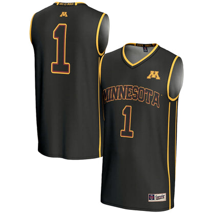 Minnesota Golden Gophers Lightweight Gameday Greats Black Basketball Jersey product image