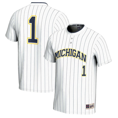 Michigan Wolverines Lightweight Gameday Greats White Football Jersey product image
