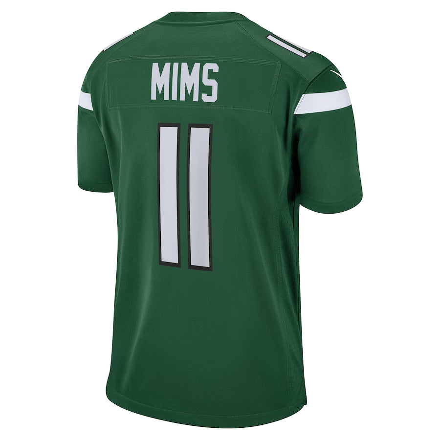 New York Jets Denzel Mims Game Gotham Green Football Jersey product image