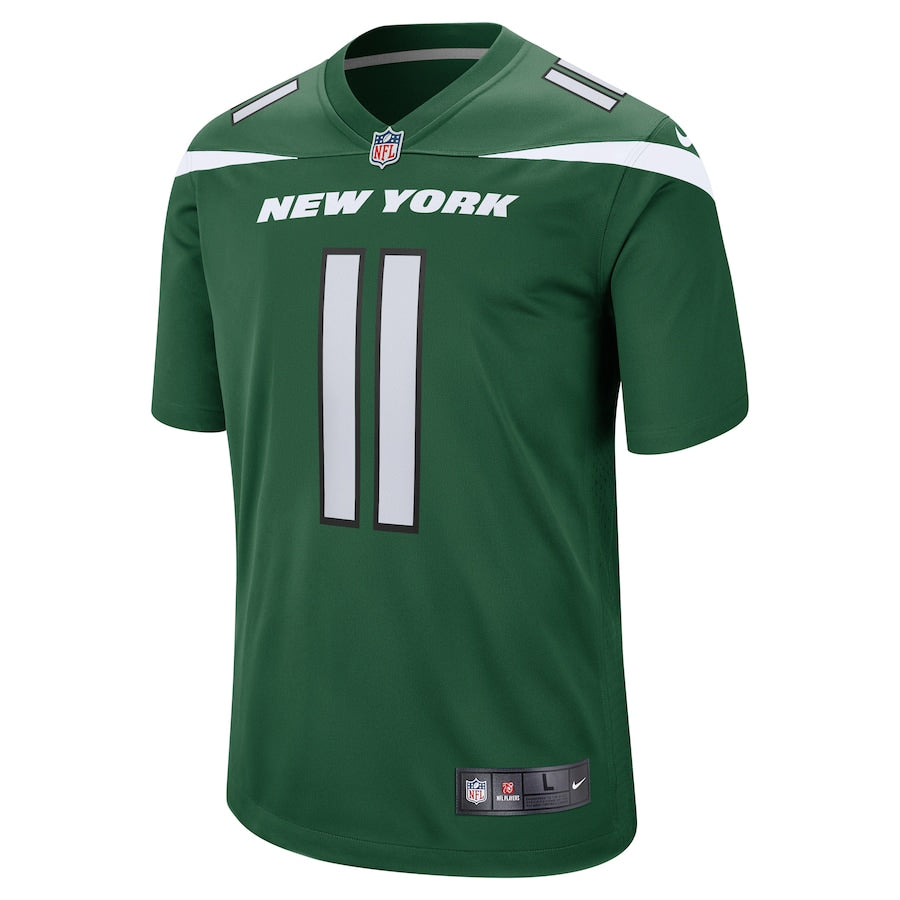 New York Jets Denzel Mims Game Gotham Green Football Jersey product image