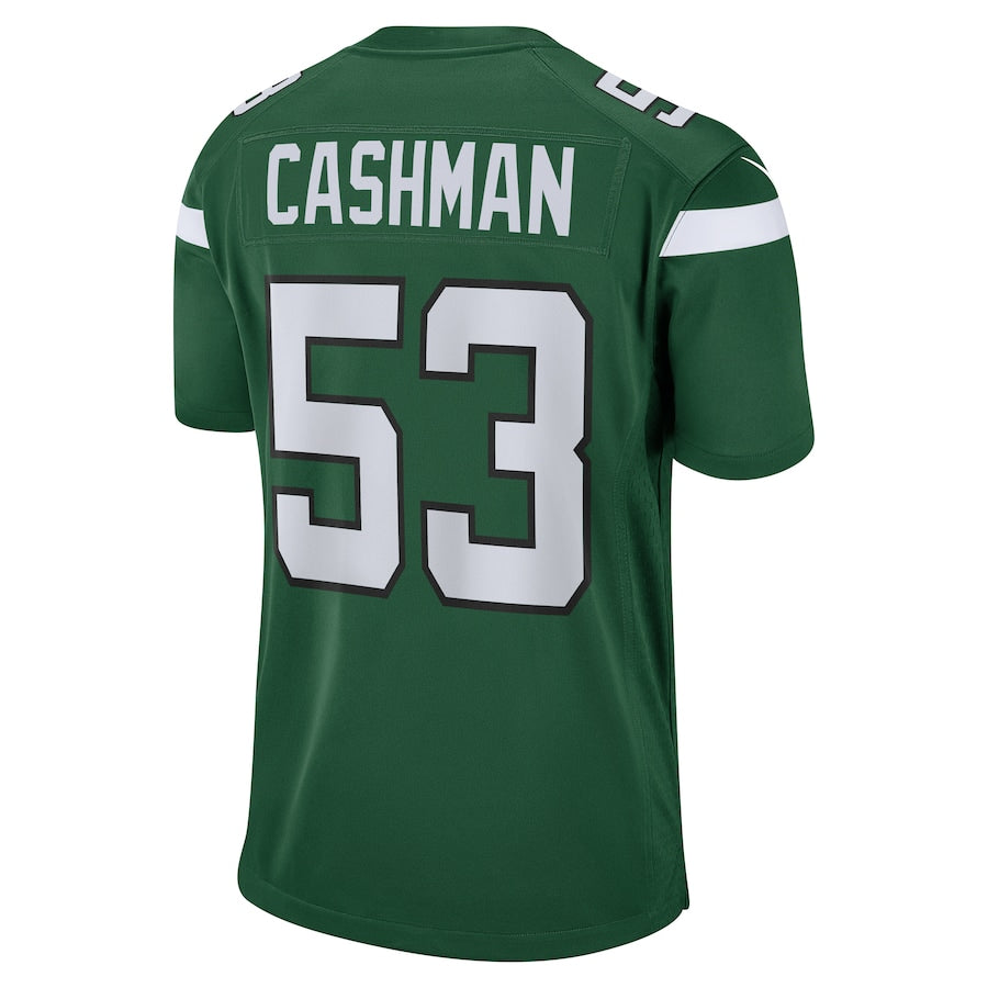 New York Jets Blake Cashman Game Gotham Green Football Jersey product image