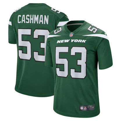 New York Jets Blake Cashman Game Gotham Green Football Jersey product image