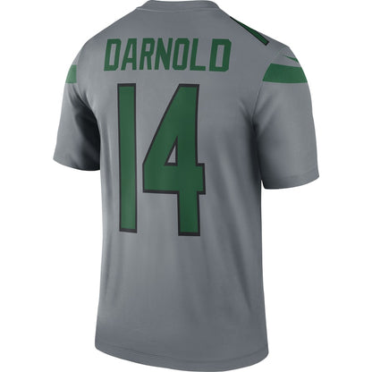 New York Jets Sam Darnold Gray Football Jersey product image