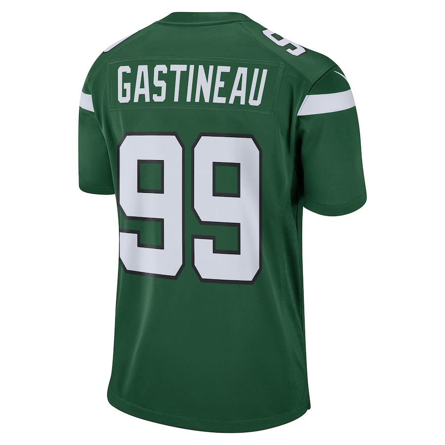 New York Jets Mark Gastineau Game Gotham Green Football Jersey product image