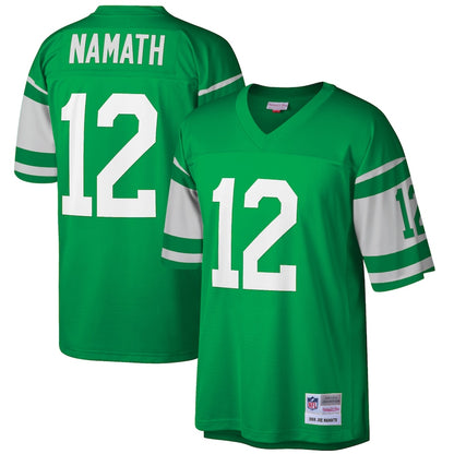 New York Jets Joe Namath 1968 Big & Tall Green Football Jersey product image